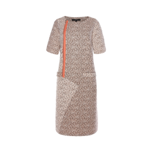 Load image into Gallery viewer, French Tweed Biker Dress