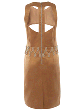 Load image into Gallery viewer, Cut-out Embellished Dress