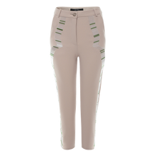 Load image into Gallery viewer, beaded crop trousers