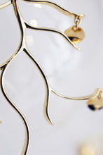 Load image into Gallery viewer, Branch Earrings in Gold Finish
