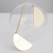 Load image into Gallery viewer, Gold Geometirc Earrings