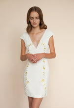 Load image into Gallery viewer, Beaded Deep V Dress
