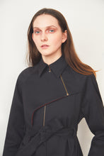 Load image into Gallery viewer, Layered Trench Coat