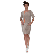 Load image into Gallery viewer, French Tweed Biker Dress