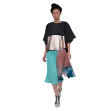 Load image into Gallery viewer, Silk Pleats Skirt