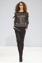 Load image into Gallery viewer, Leather Panel Neo Shorts