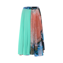 Load image into Gallery viewer, Silk Pleats Skirt