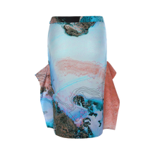 Load image into Gallery viewer, Silk Printed Wing Skirt