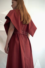 Load image into Gallery viewer, back view wing coat dress
