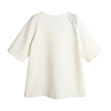 Load image into Gallery viewer, Embroidered Tee Top