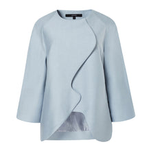 Load image into Gallery viewer, light blue curve jacket front view