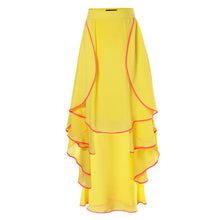 Load image into Gallery viewer, chiffon skirt front view