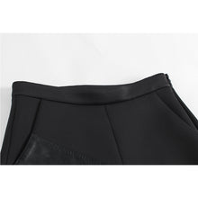 Load image into Gallery viewer, Leather Panel Neo Shorts