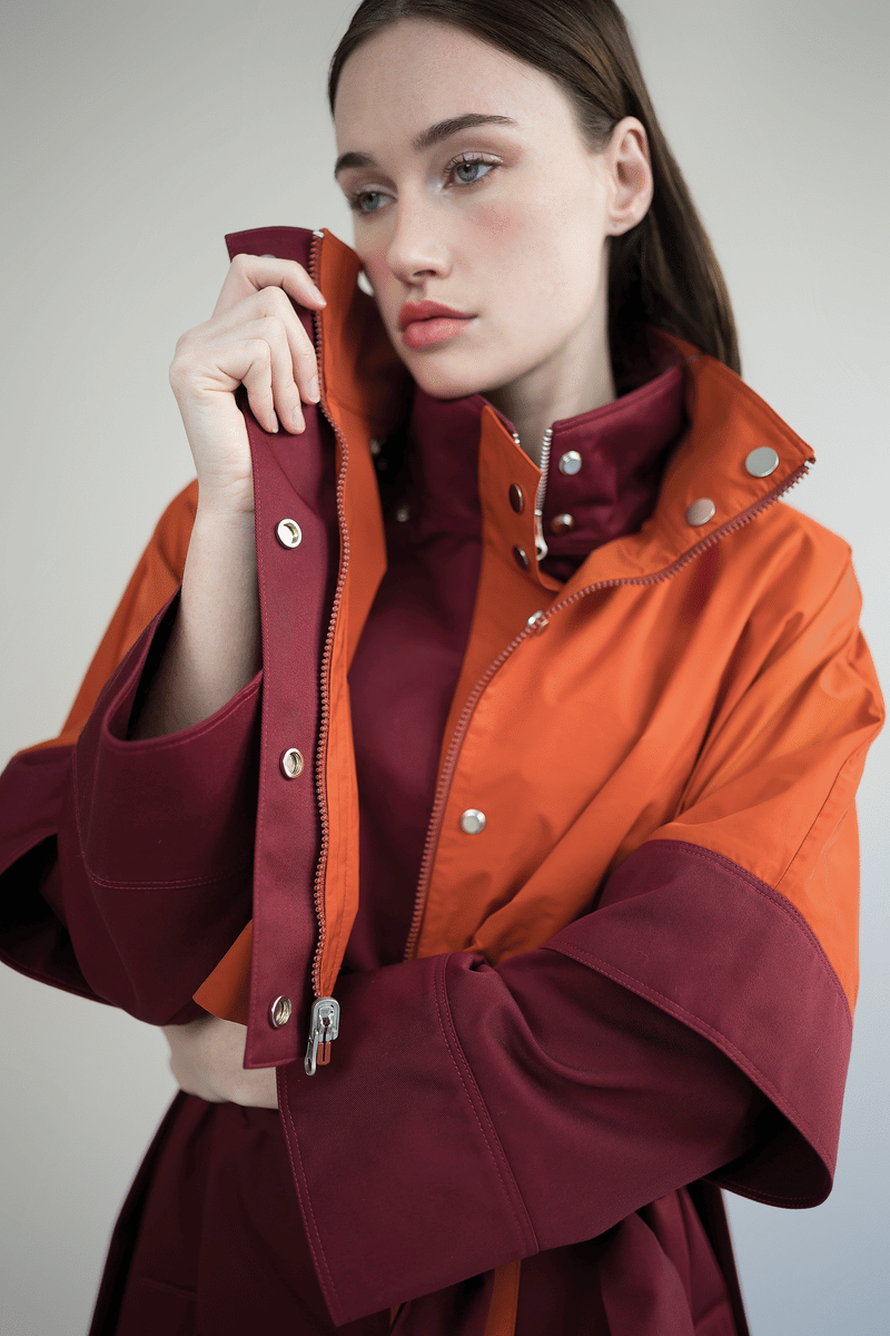 convertible two piece coat