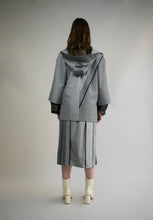 Load image into Gallery viewer, WOOL BLEND DOUBLE SLITS SKIRT
