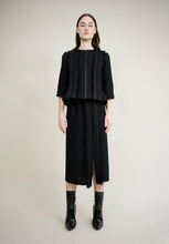 Load image into Gallery viewer, LINTON TWEED FRINGE MIDI SKIRT
