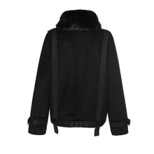 Load image into Gallery viewer, Cashmere Wool Biker Jacket
