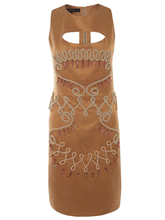 Load image into Gallery viewer, Cut-out Embellished Dress
