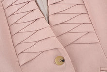 Load image into Gallery viewer, Folding details on blazer
