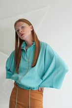 Load image into Gallery viewer, Crepe Kimono Bomber Jacket
