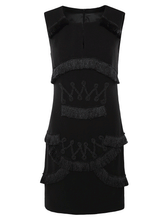 Load image into Gallery viewer, Embellished Fringe Dress
