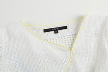 Load image into Gallery viewer, Asymmetric Top collar close up 
