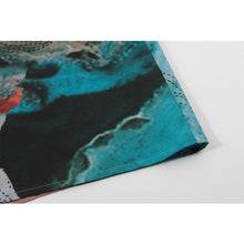 Load image into Gallery viewer, water print silk detail
