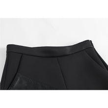 Load image into Gallery viewer, Leather Panel Neo Shorts
